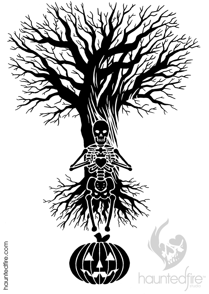 700x984 Halloween Tree By Cyclonaut