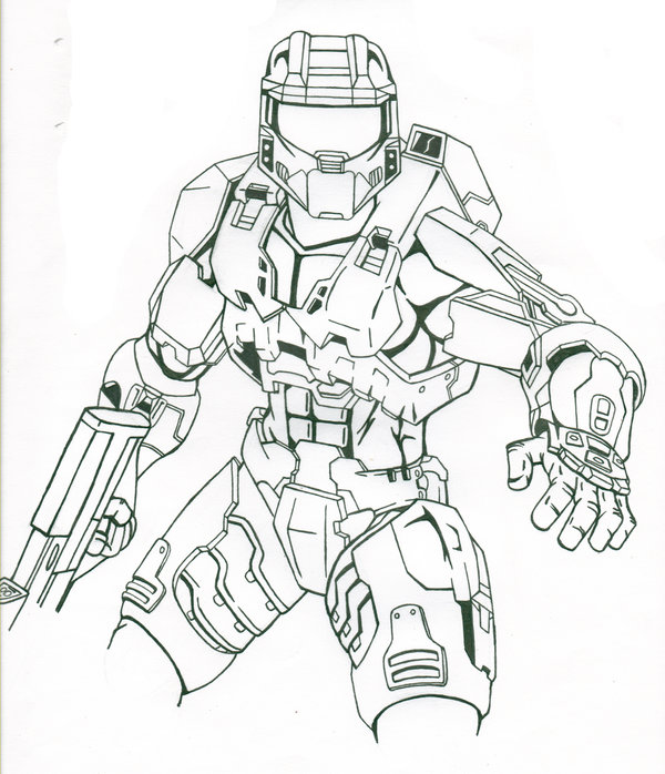 600x698 Halo Master Chief By Chargedgraphite