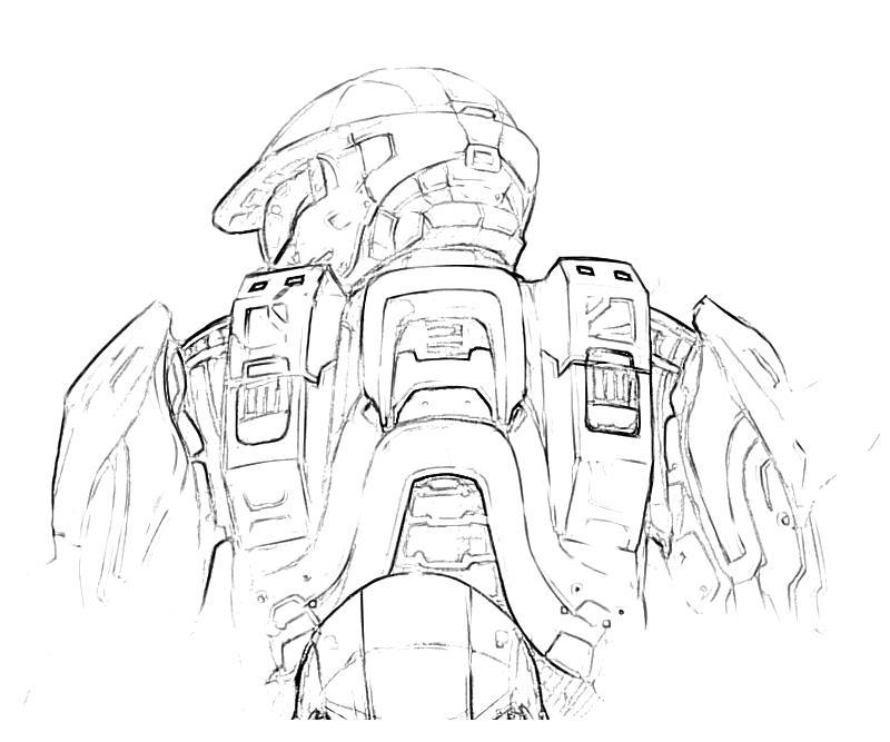 Halo 3 Drawing at GetDrawings | Free download