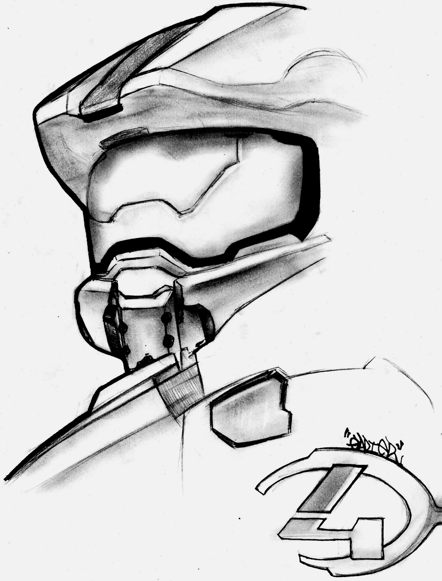 900x1183 Halo 4 By Gadier