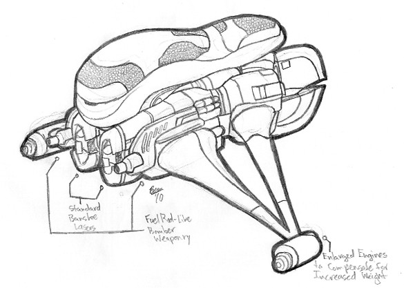 585x417 Halo Banshee Drawing