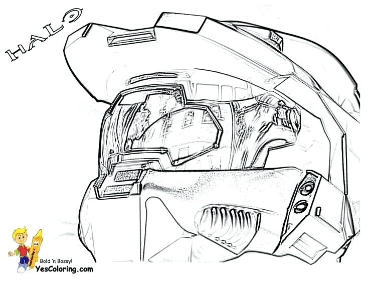 736x568 Best Master Chief Coloring Pages