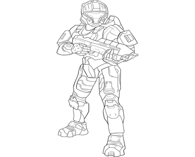 Halo Master Chief Helmet Drawing at GetDrawings | Free download