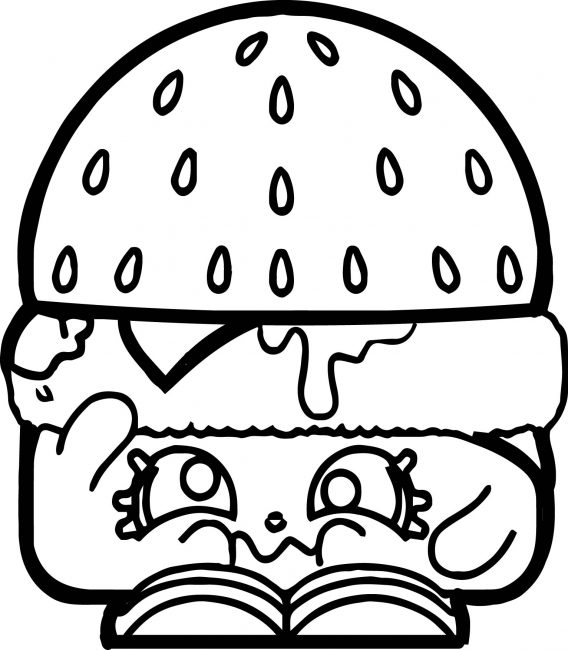 568x650 Hamburger Coloring Pages Nice Coloring Pages For Kids