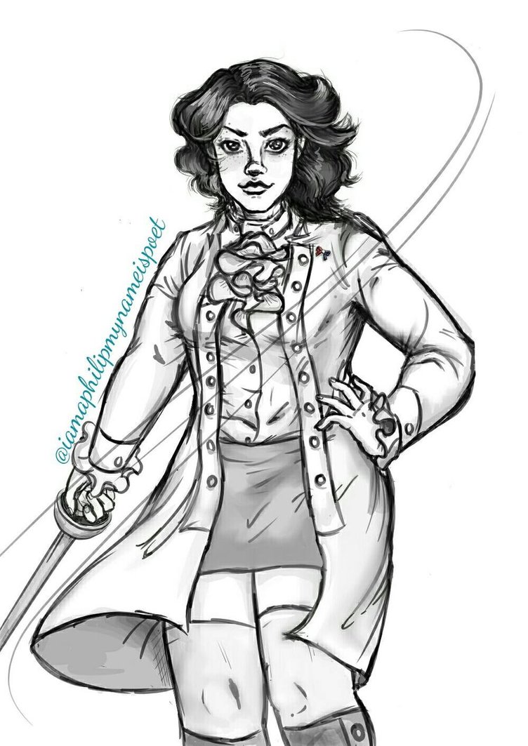 752x1063 Hamilton Oc By Littlelaurens