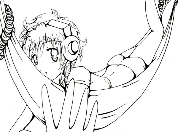 600x446 Hammock Sketch By Hollowcandy
