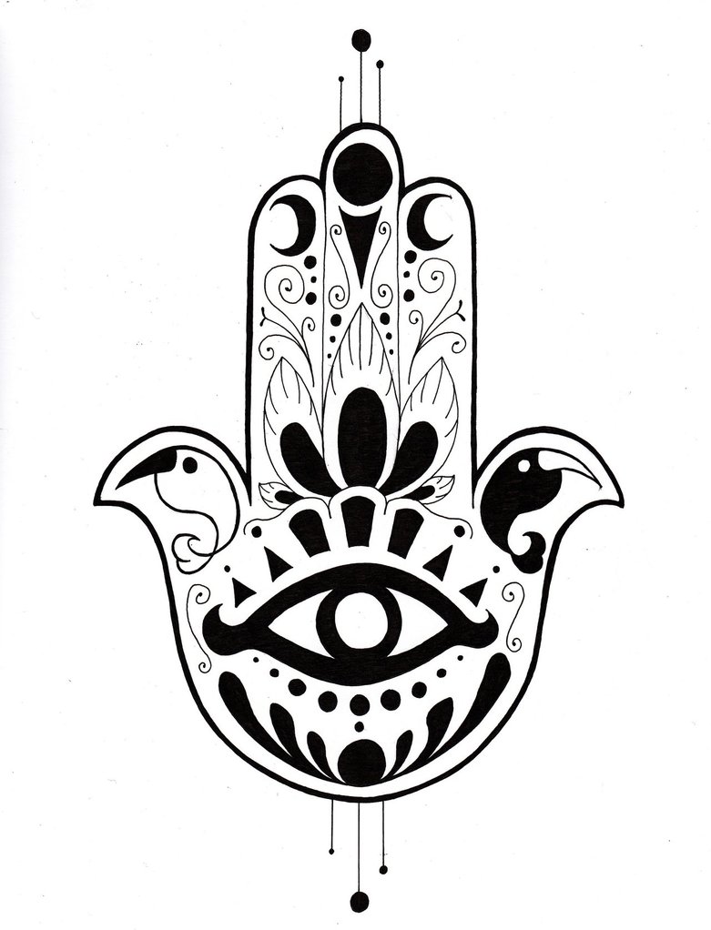 The best free Hamsa drawing images. Download from 125 free drawings of ...
