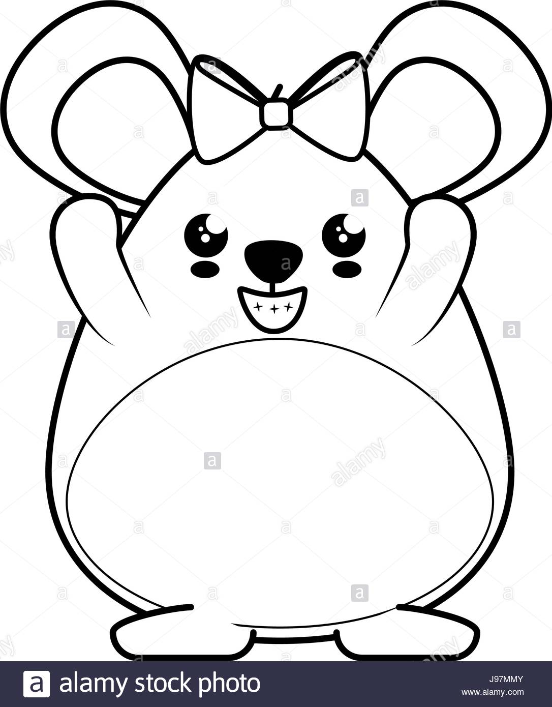 1086x1390 Hamster Kawaii Cartoon Stock Vector Art Amp Illustration, Vector
