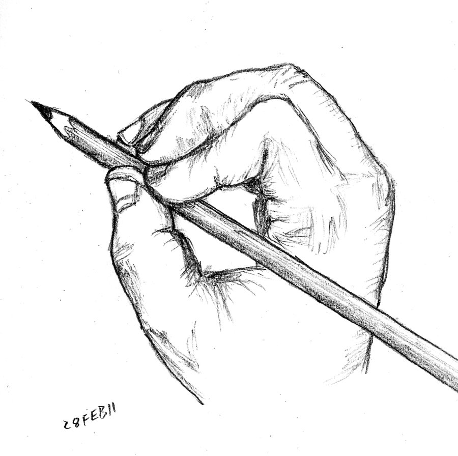 900x896 Drawing Hand By Gonzalexx1