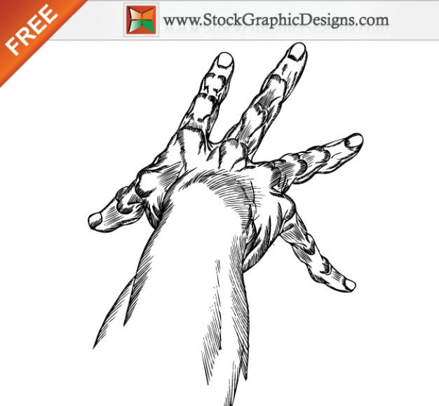 626x579 Hand Drawn Hands Free Vector Art Vector Free Download