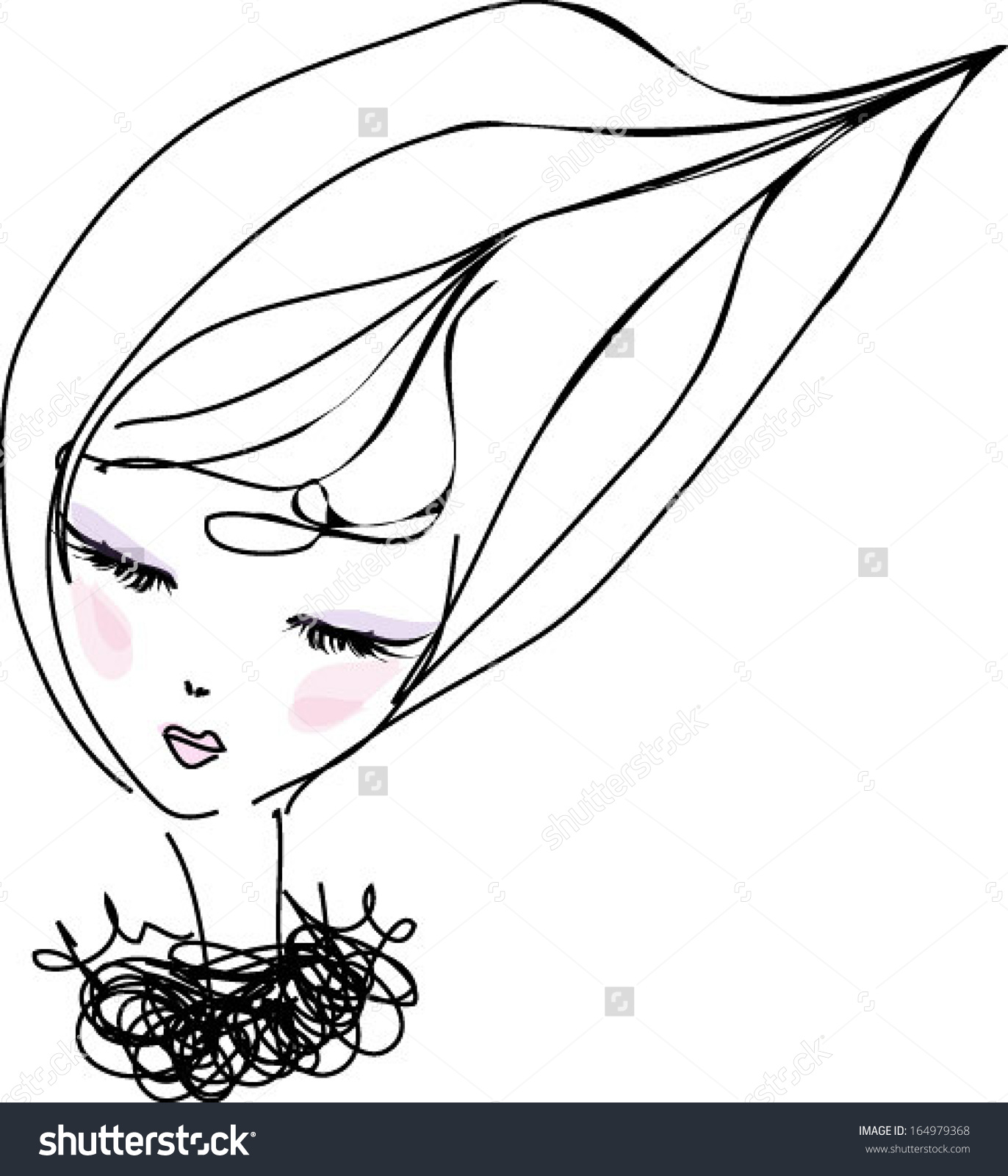 1372x1600 Hand Drawn Sketch Clipart