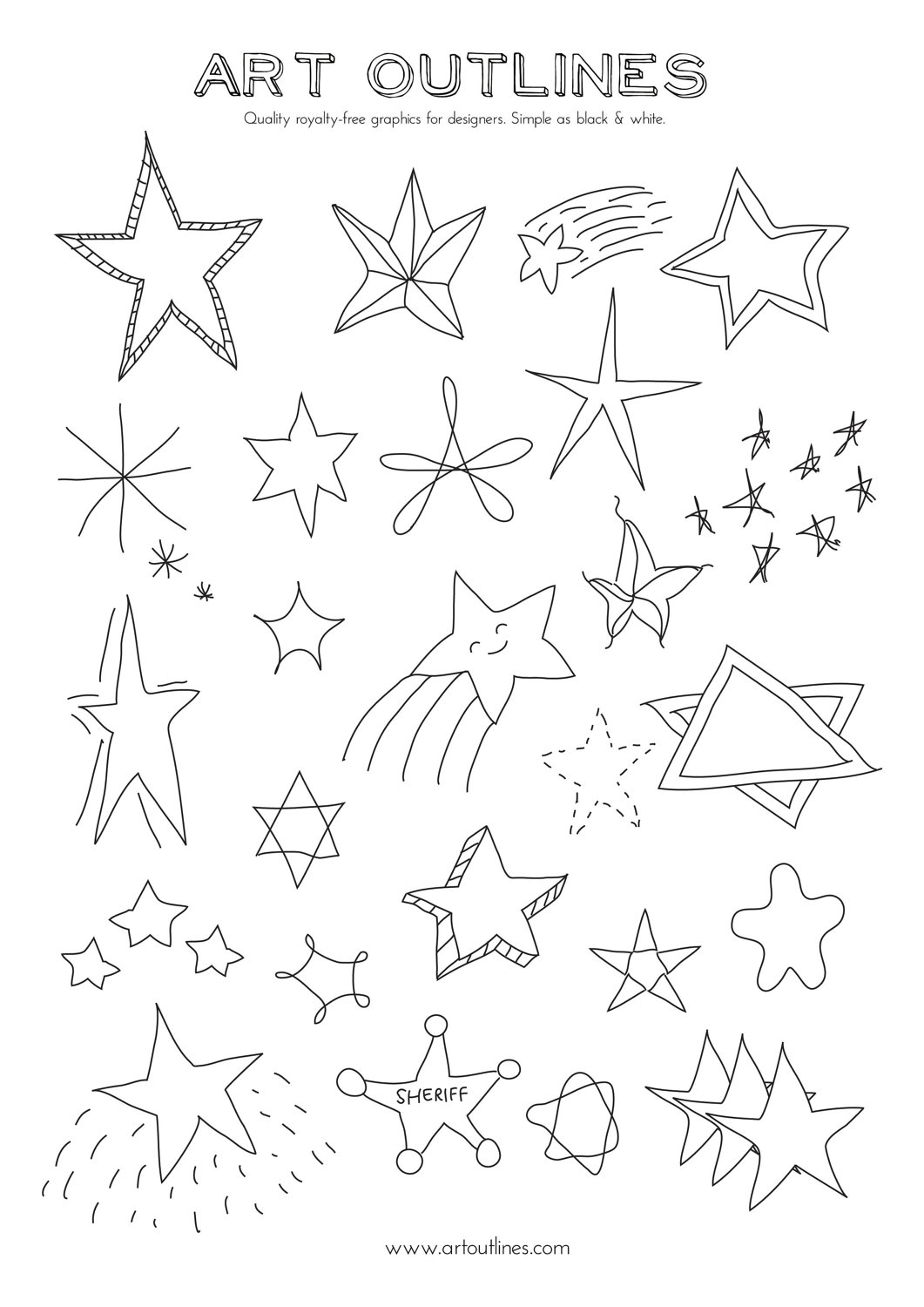 1061x1500 Set Of Stars