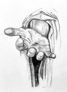 236x322 Drawing Of The Cross, Jesus Hands, Nails
