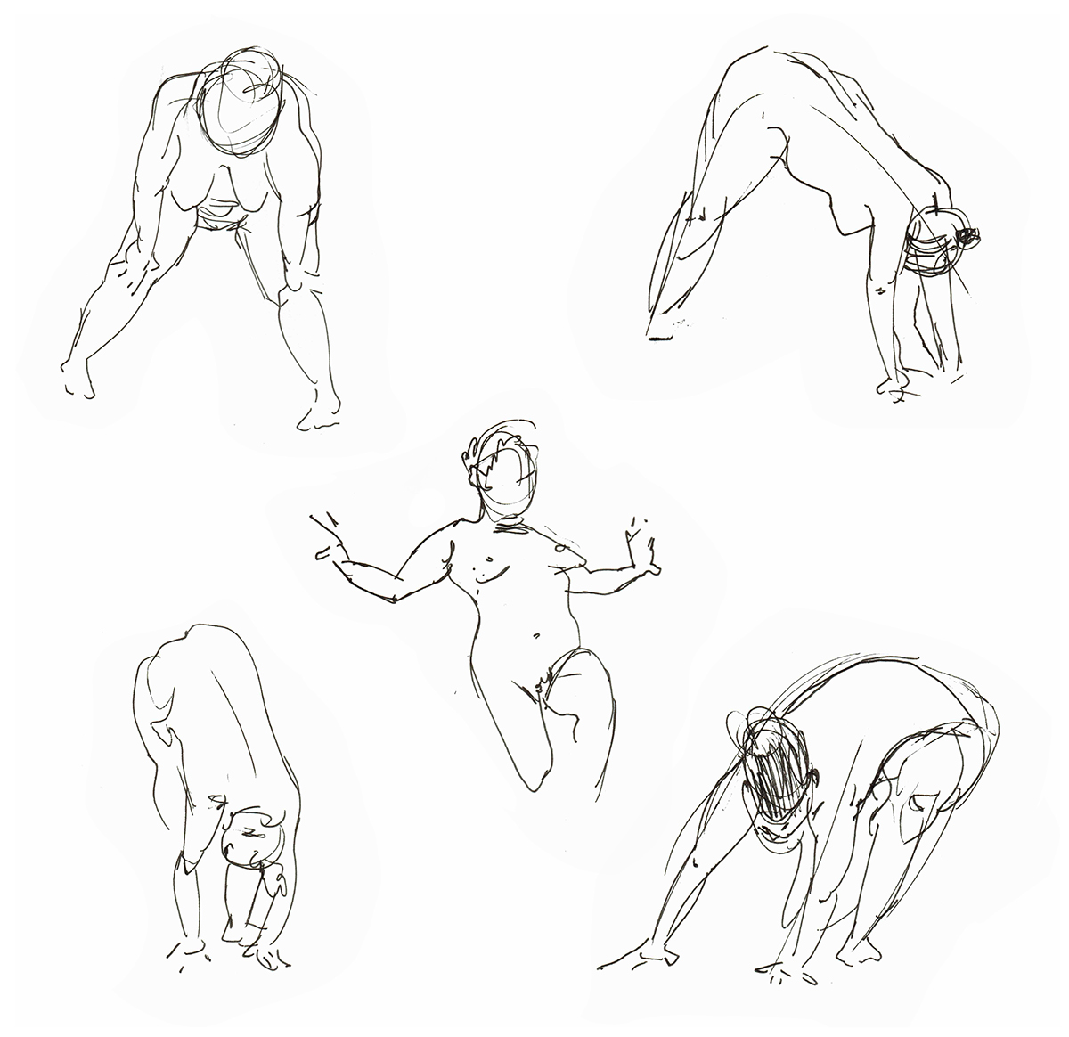 1200x1164 Gesture Drawing