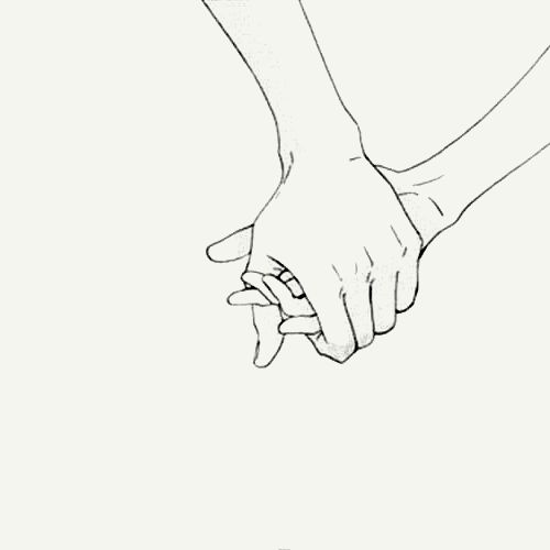 500x500 Photos Holding Hands Drawing,