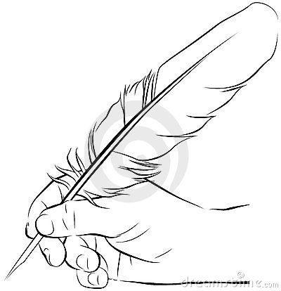 400x414 Writing Pen With Hand Clipart