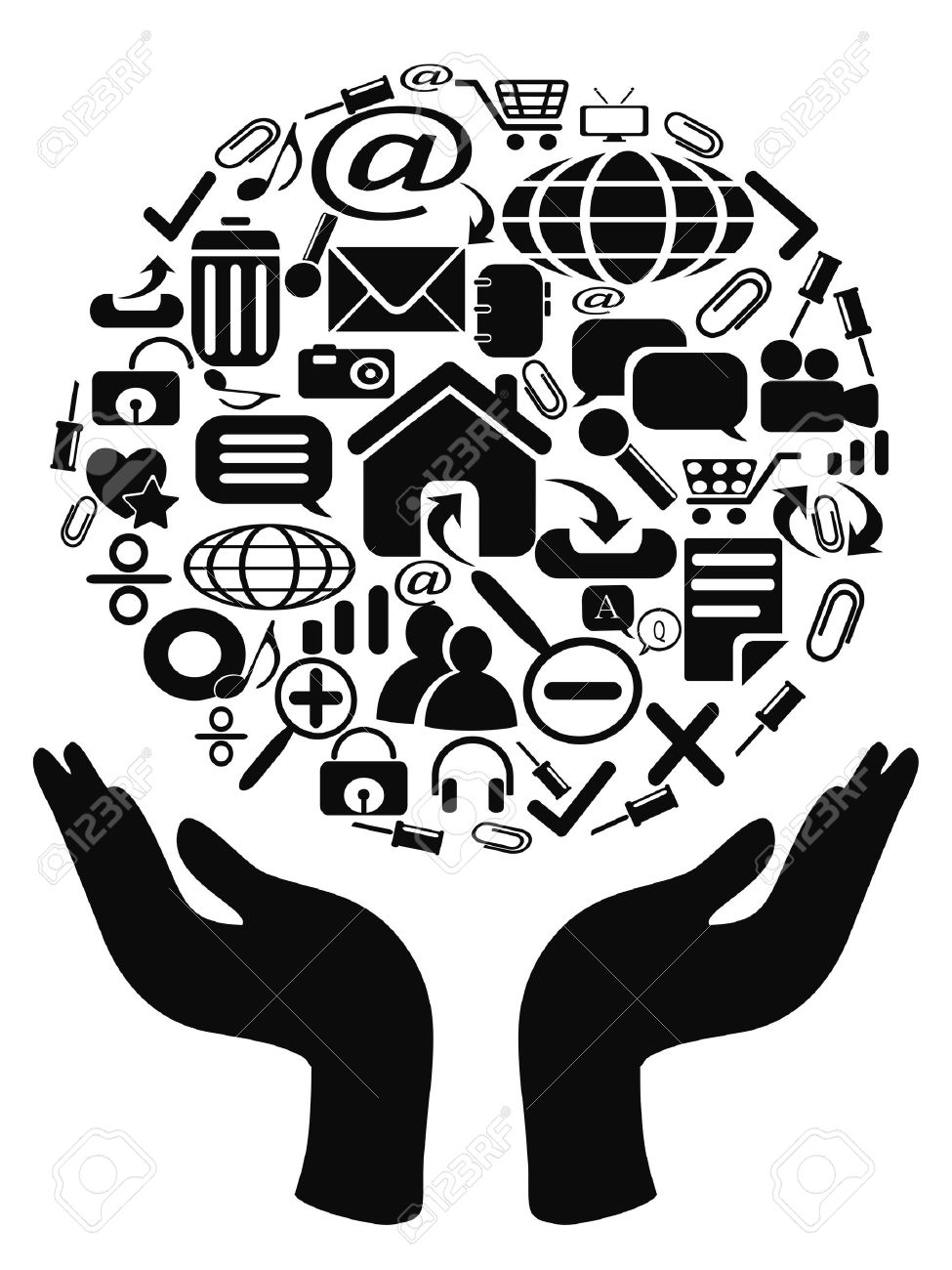 975x1300 Drawn Globe