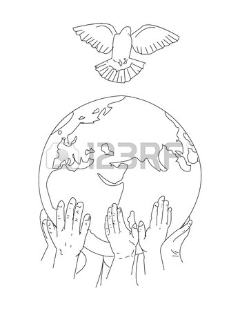 348x450 Earth Day Concept. Human Hands Holding Globe. Save Our Planet