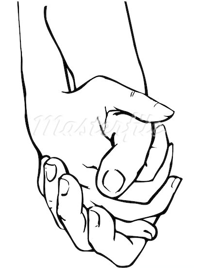 412x550 Hand Holding Clipart