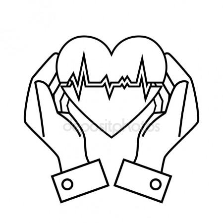 450x450 Drawings Of Hands Holding A Heart