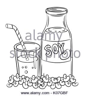 300x320 Hand Drawn Sketch Bottle Of Milk, Black And White Simple Line