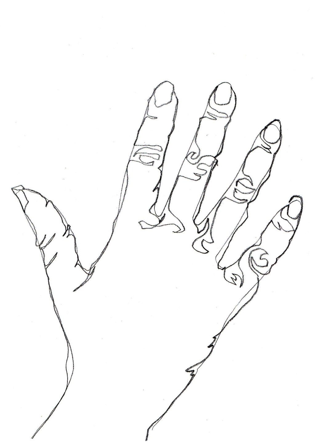1024x1449 Continuous Line Hand
