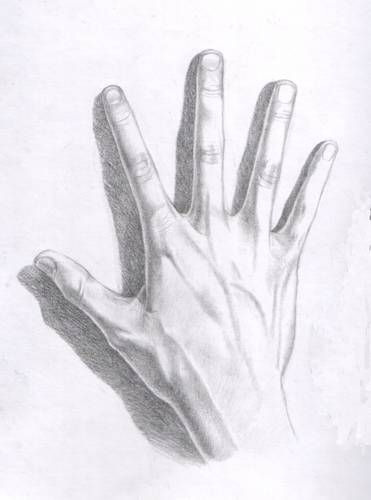 Hand Pencil Drawing at GetDrawings | Free download