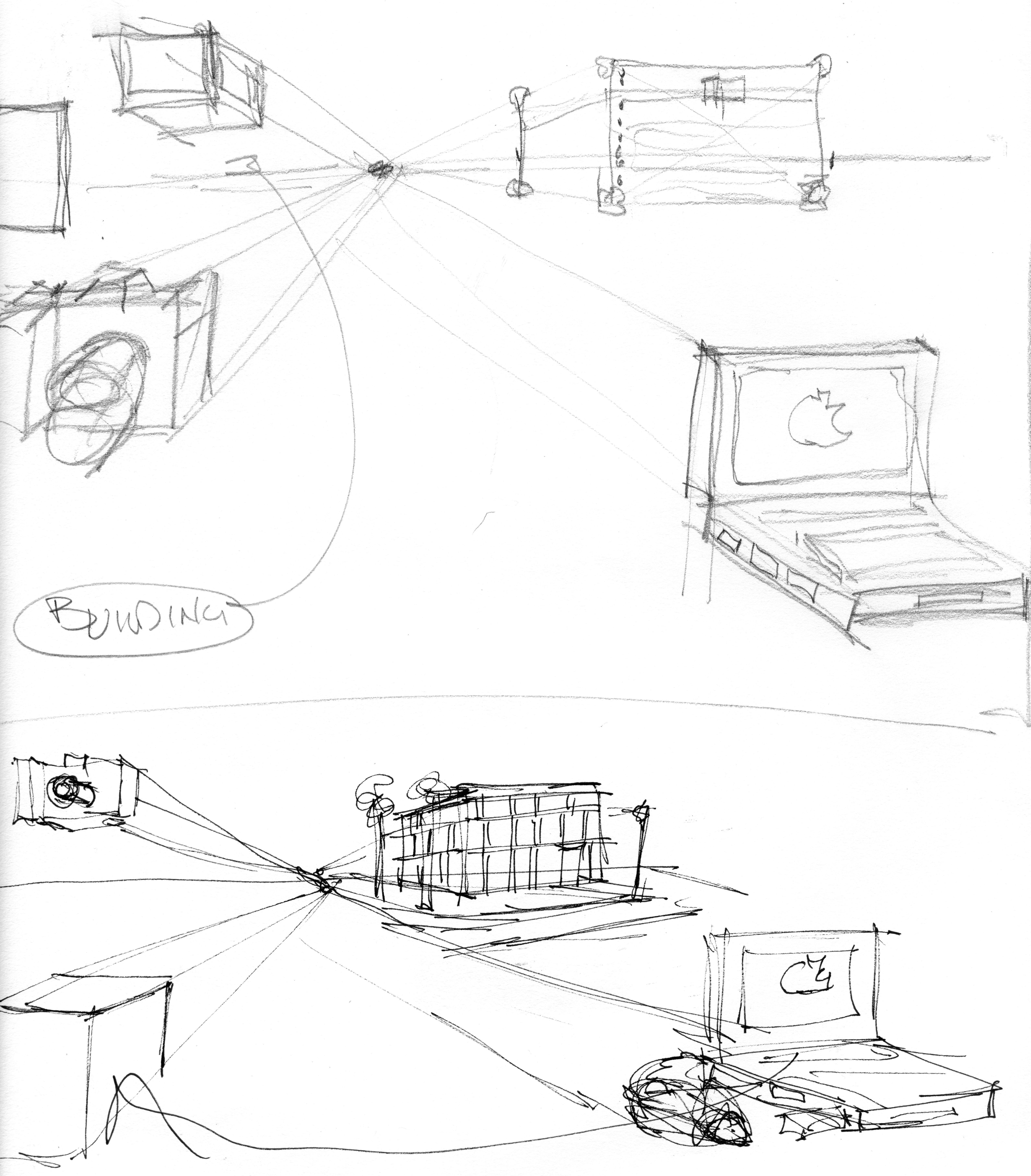 5069x5783 Drawing Objects In Perspective Line Drawing Demonstrations