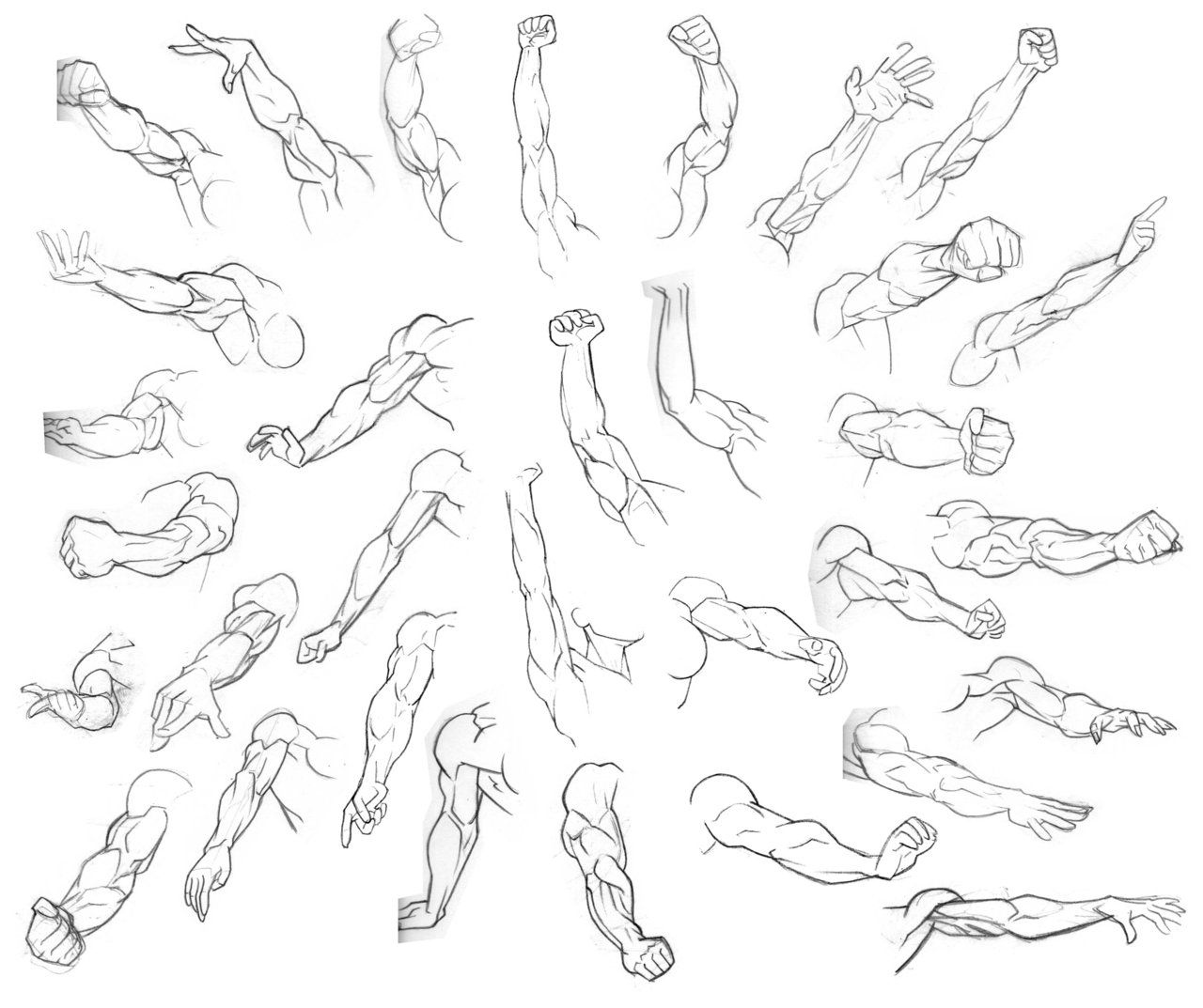 1280x1073 Pictures How To Draw Arm Positions,