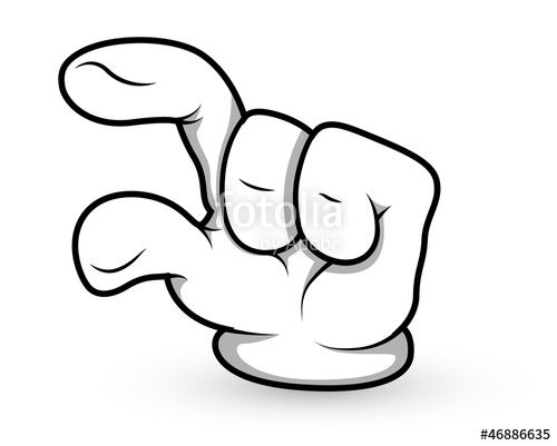 500x401 Cartoon Hand