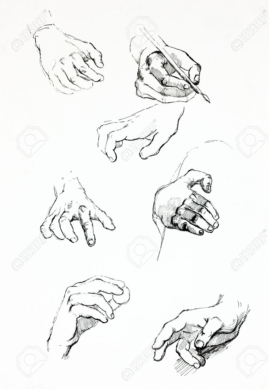 899x1300 Original Pencil Or Drawing Charcoal, And Hand Drawn Painting