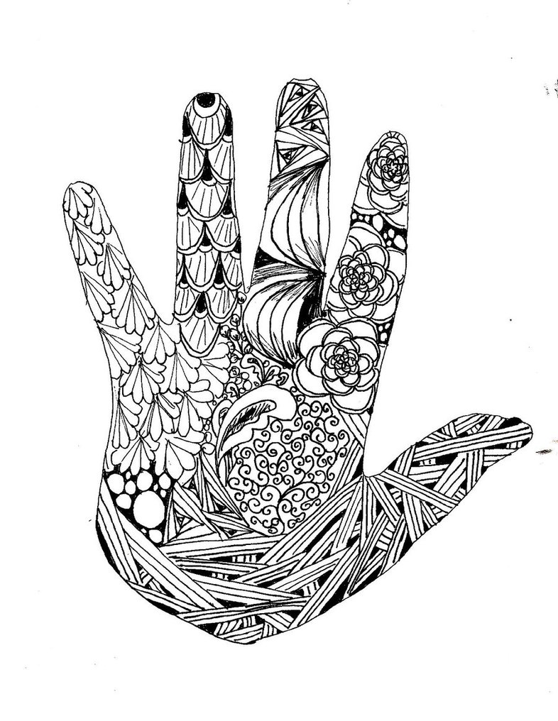 786x1016 Hand Print By Insilentspaces
