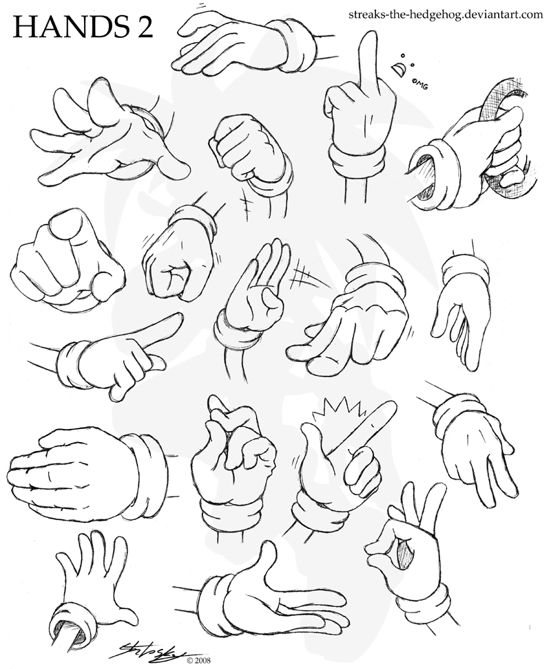 800x970 Concept Of Sonic Hands By Darkcatsoul