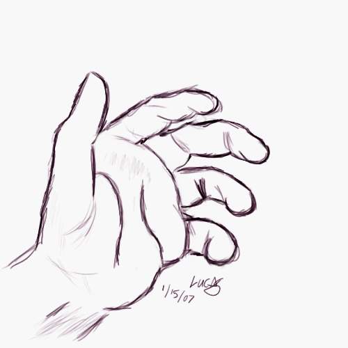 500x500 Hand Sketch By Iibuddy09ii