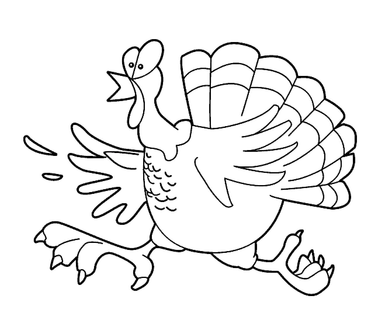 1342x1144 Colours Drawing Wallpaper Printable Thanksgiving Coloring Page