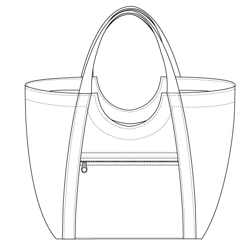 500x500 Noodlehead Poolside Tote Bag Pattern