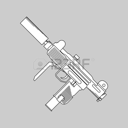 450x450 484 Pistol Club Stock Illustrations, Cliparts And Royalty Free