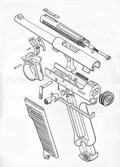 Handguns Drawing at GetDrawings | Free download