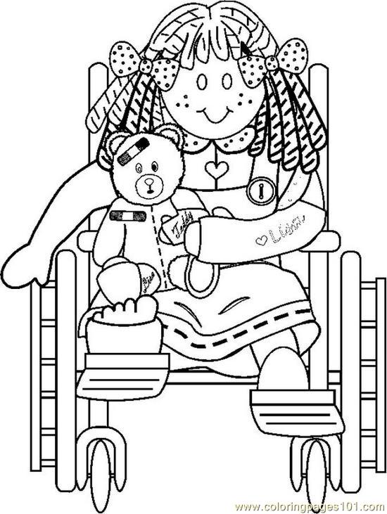 550x731 Handicap (2) Coloring Page