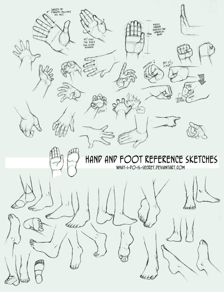783x1021 Multireference Hands And Feet By What I Do Is Secret