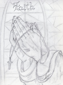 221x300 Praying Hands Drawings