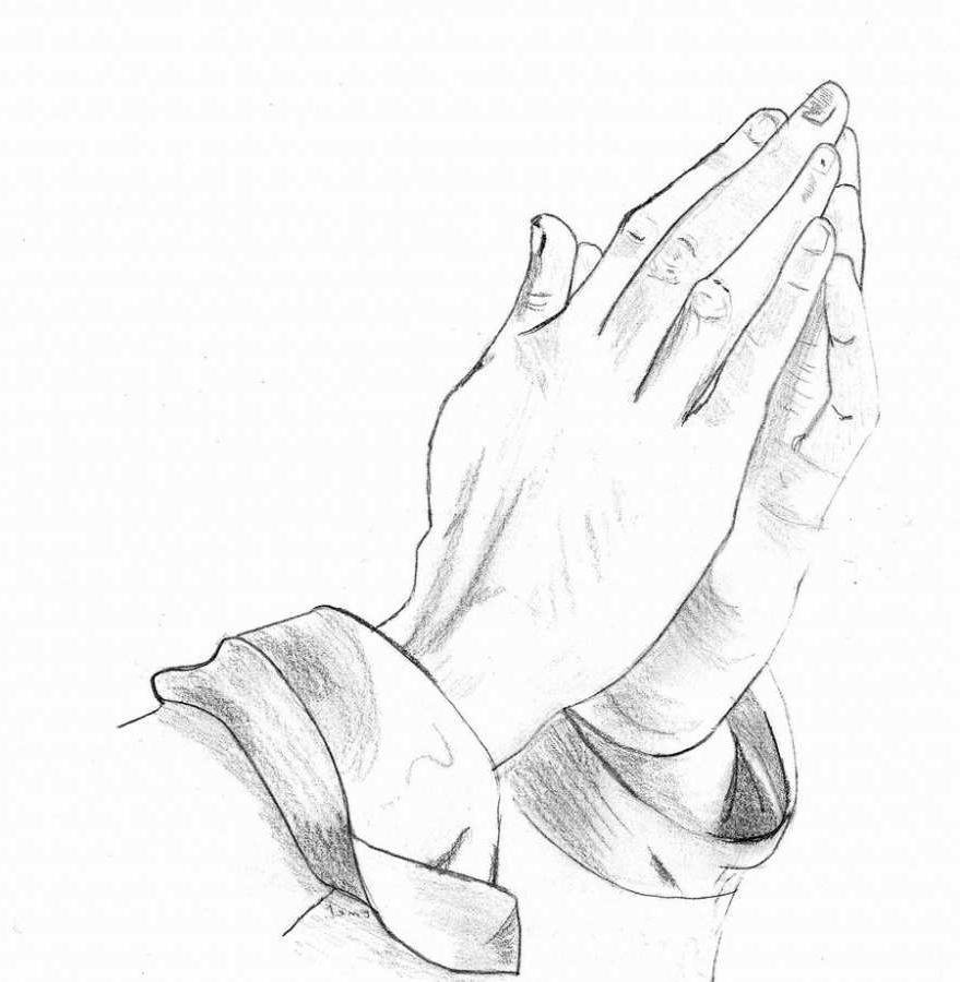 879x900 Best Free Praying Hands Photos Of Prayer Drawings To Draw Drawing