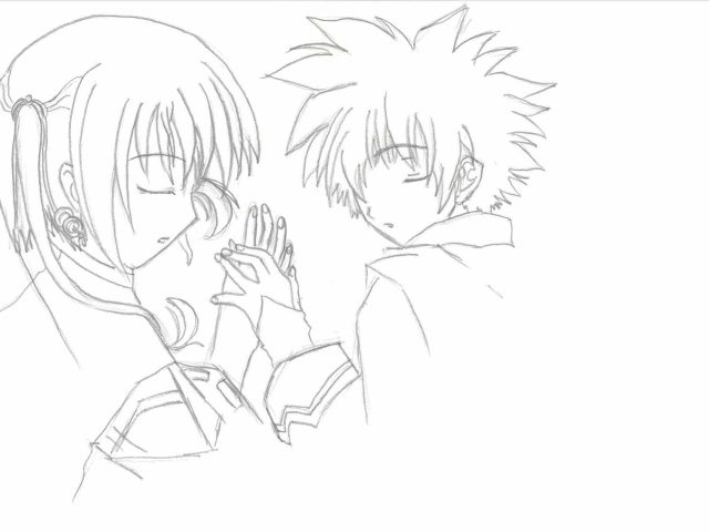 640x480 Drawing Anime Love Holding Hands Cute Couple Boy And Girl Sketch