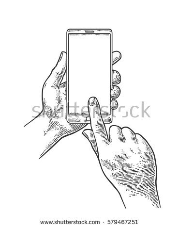 370x470 Drawn Hand Gesture Hand Holding