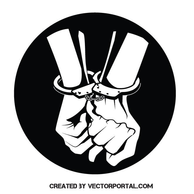 Hands In Handcuffs Drawing at GetDrawings | Free download