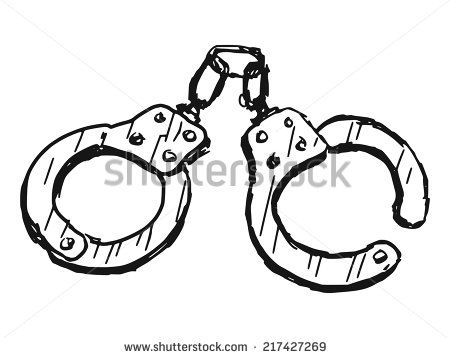 450x358 The Best Handcuffs Drawing Ideas On Drawing Base