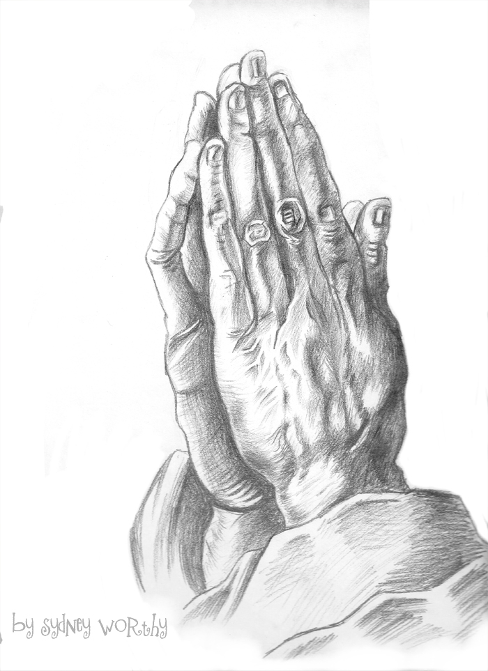 700x963 The Praying Hands By Selladorra