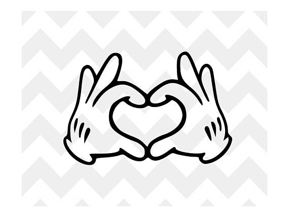 570x428 Mickey Heart Hands Svg Mickey Mouse Disney Svg Disney Svg