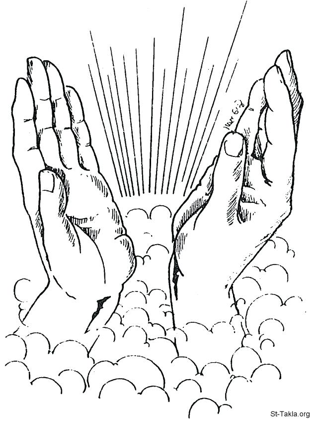 640x851 Praying Hands Coloring Page Coloring Pages Of Praying Hands