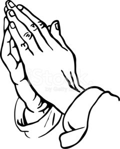 240x299 Praying Hands Stock Vectors